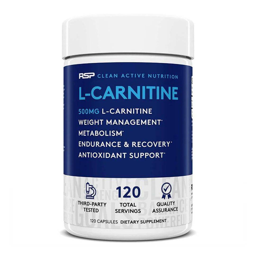 Rsp Nutrition L Carnitine Capsules Zone Nutrition