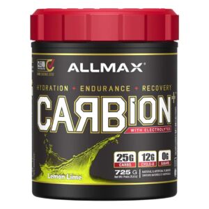 ALLMAX, CARBion+, Hydration + Endurance + Recovery