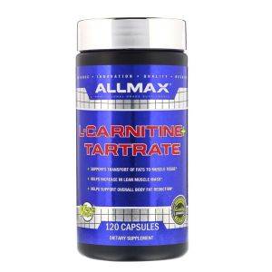 ALLMAX, L-Carnitine Tartrate, 120 Capsules