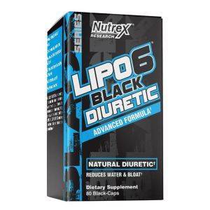Nutrex, Lipo 6 Black DIURETIC, 80 Black-Caps