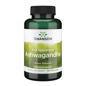 Swanson, Full Spectrum Ashwagandha, 100 Capsules