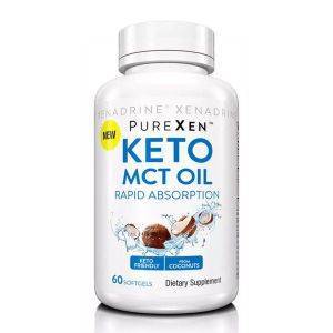 Xenadrine, PureXen Keto MCT Oil, 60 Softgels