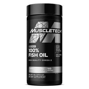 MuscleTech, Platinum 100% Omega Fish Oil, 100 SoftGels