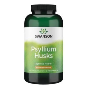Swanson, Psyllium Husks – Digestive Health, 610 MG