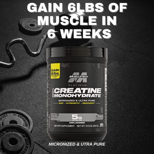 Muscletech Platinum 100% Creatine Monohydrate