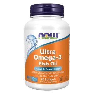 NOW Foods, Ultra Omega-3 Fish Oil, 90 Softgels