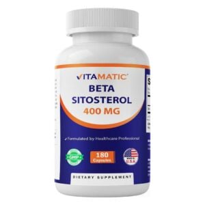 Vitamatic, Beta Sitosterol 400 MG, 180 Capsules