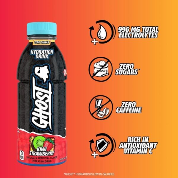 Ghost, Hydration Drink, 500 ML - 996 MG Total Electrolytes
