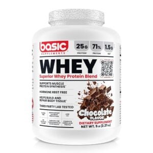 Basic, Whey Protein, 5 LB - Chocolate