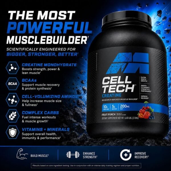 Muscletech Cell Tech - The Most Powerful Creatine Musclebuilder