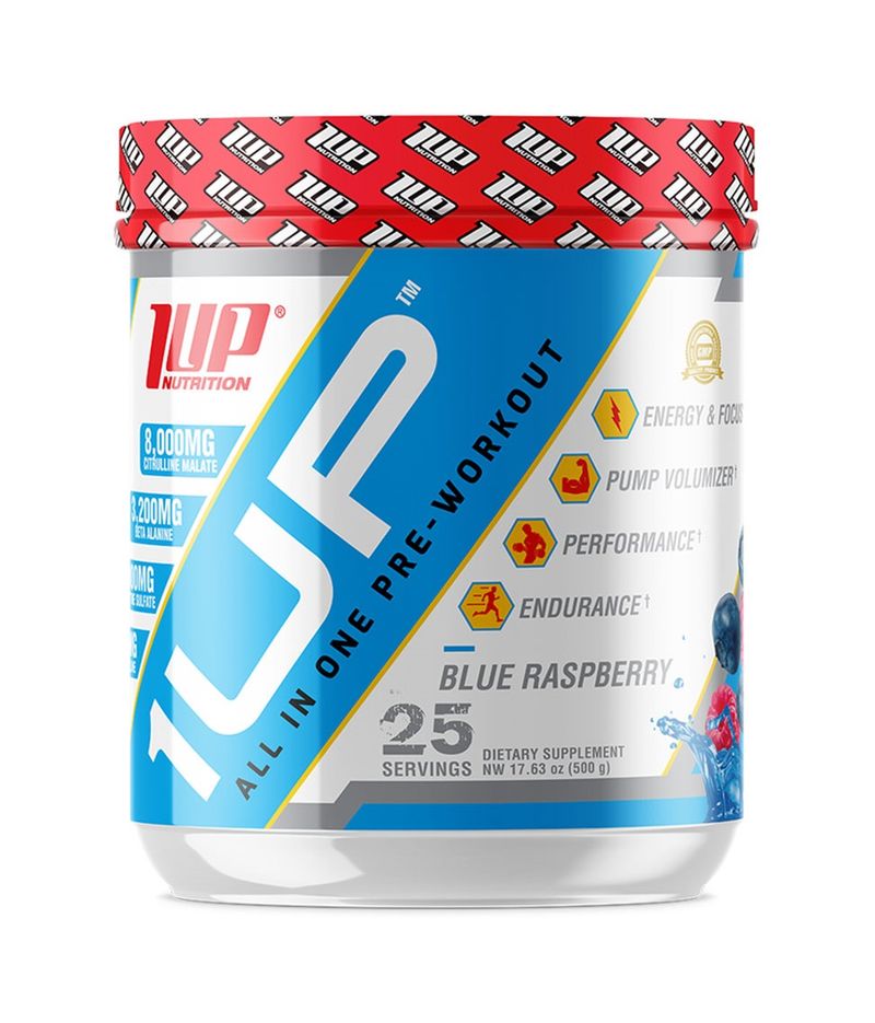1UP, All in 1, PreWorkout, 500 g Zone Nutrition