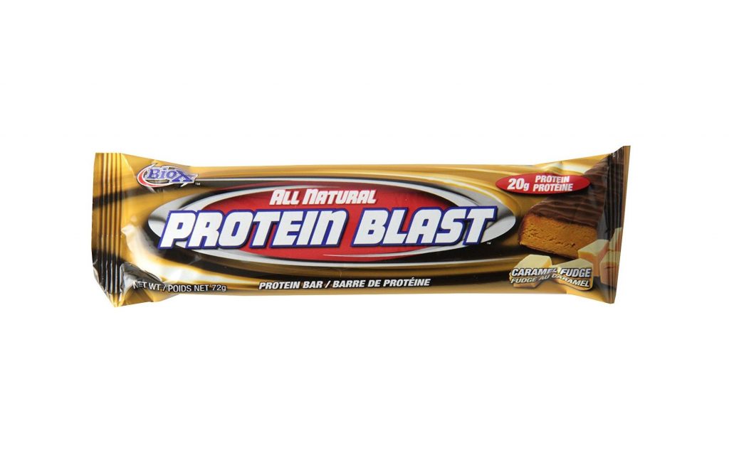 Biox, All Natural Protein Blast Bar, (12/Box) Zone Nutrition
