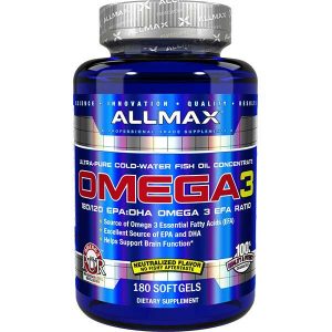 ALLMAX, Omega 3, 180 Softgels