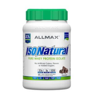 ALLMAX, IsoNatural, Whey Protein Isolate, Chocolate