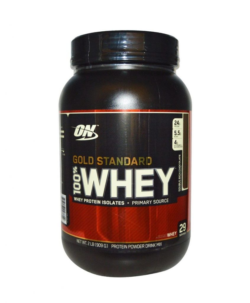 Optimum Nutrition, Gold Standard, 100% Whey, 2 lb (909 g ...