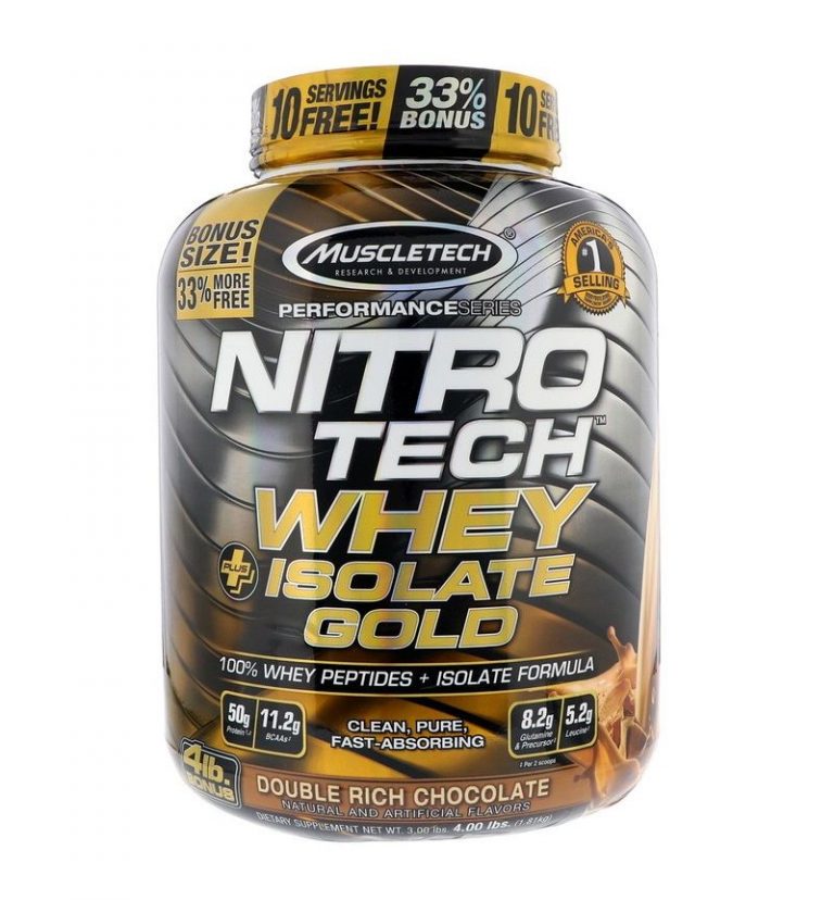 Muscletech Nitro Tech Whey Plus Isolate Gold 4lbs 18 Kg Zone Nutrition