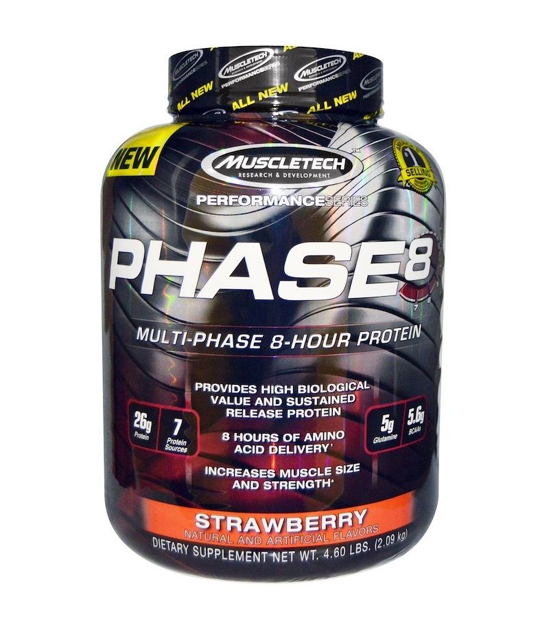 Muscletech, Performance Series, Phase8, 4.6 lbs (2 kg) | Zone Nutrition