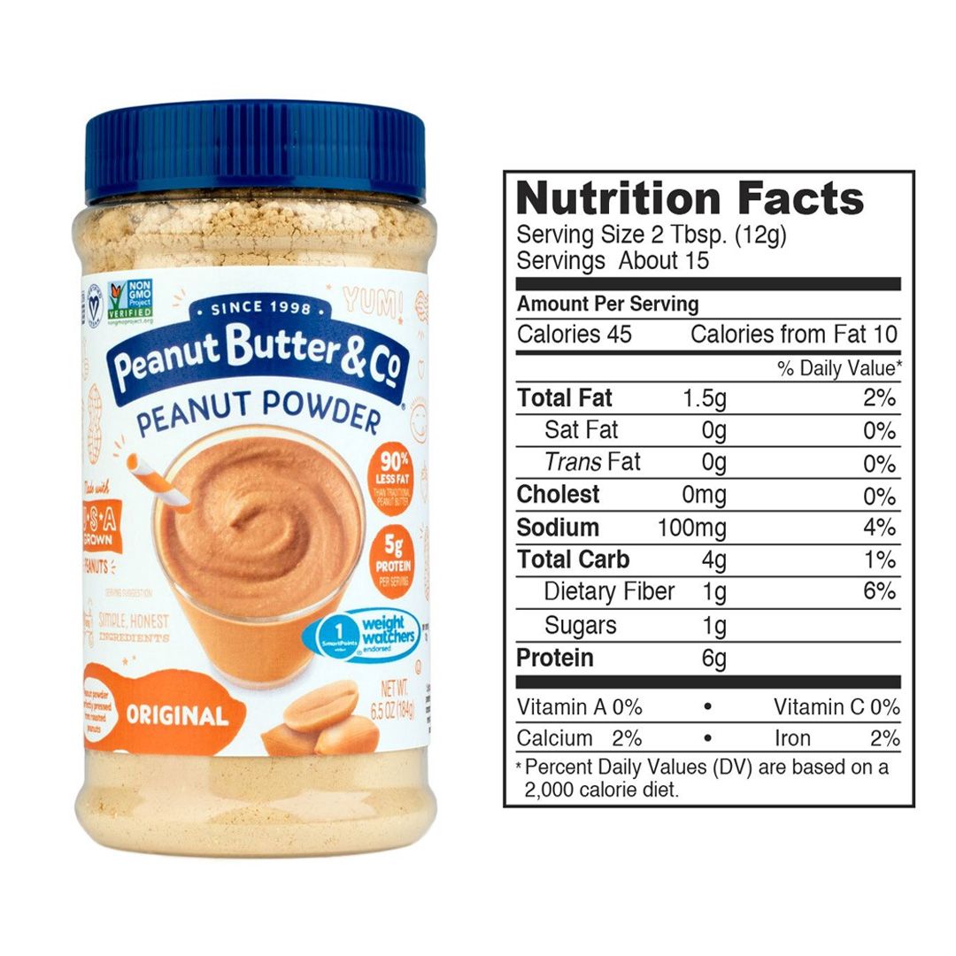 Peanut Butter Co Peanut Powder 184g Zone Nutrition