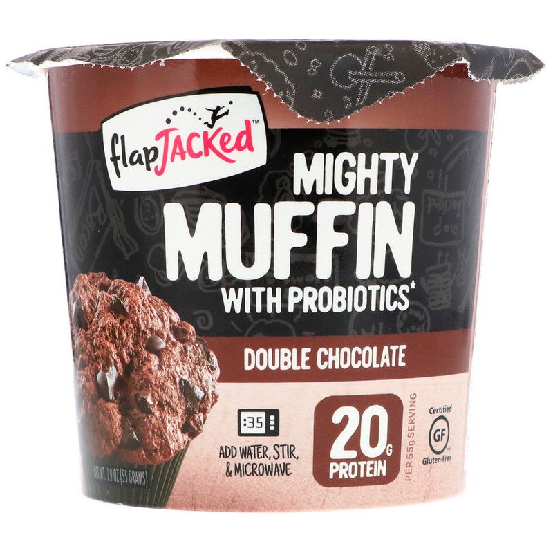 FlapJacked Mighty Muffin With Probiotics Zone Nutrition