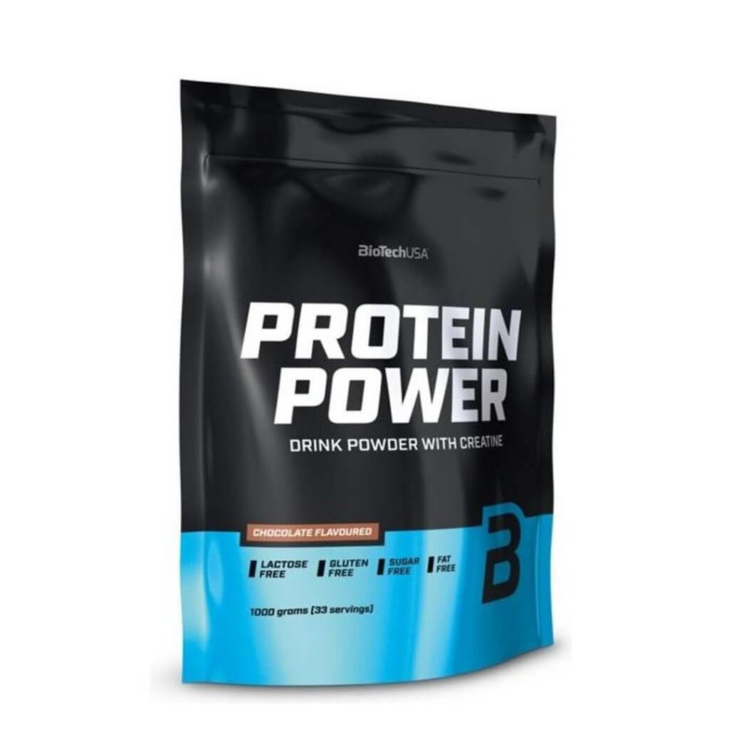 BioTech USA, Protein Power, 1Kg (33 Srv) | Zone Nutrition