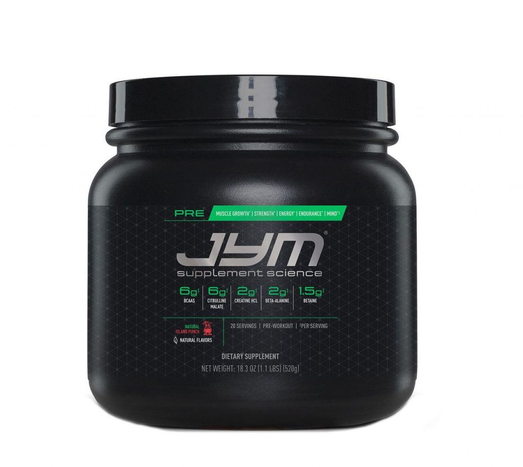 JYM, Pre JYM, PreWorkout Powder, 20 Srv Zone Nutrition