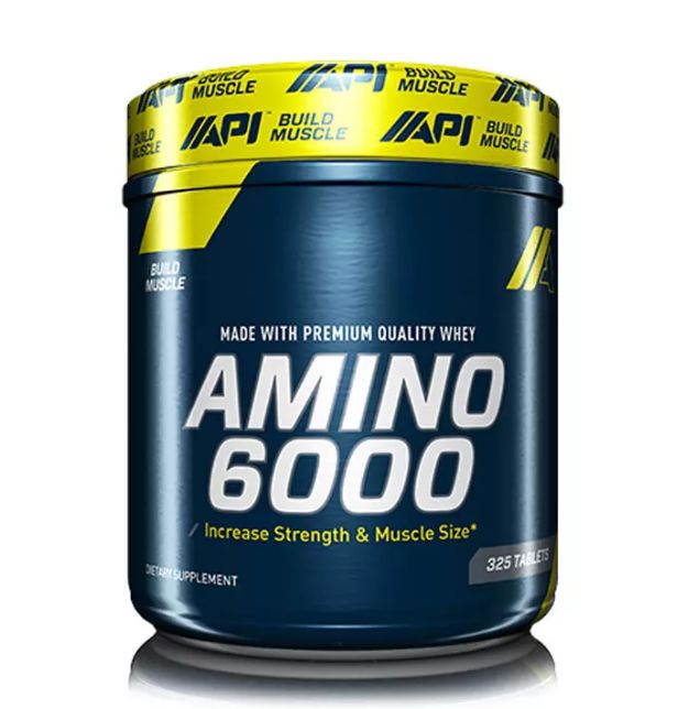 API, Amino 6000, 325 Tabs | Zone Nutrition