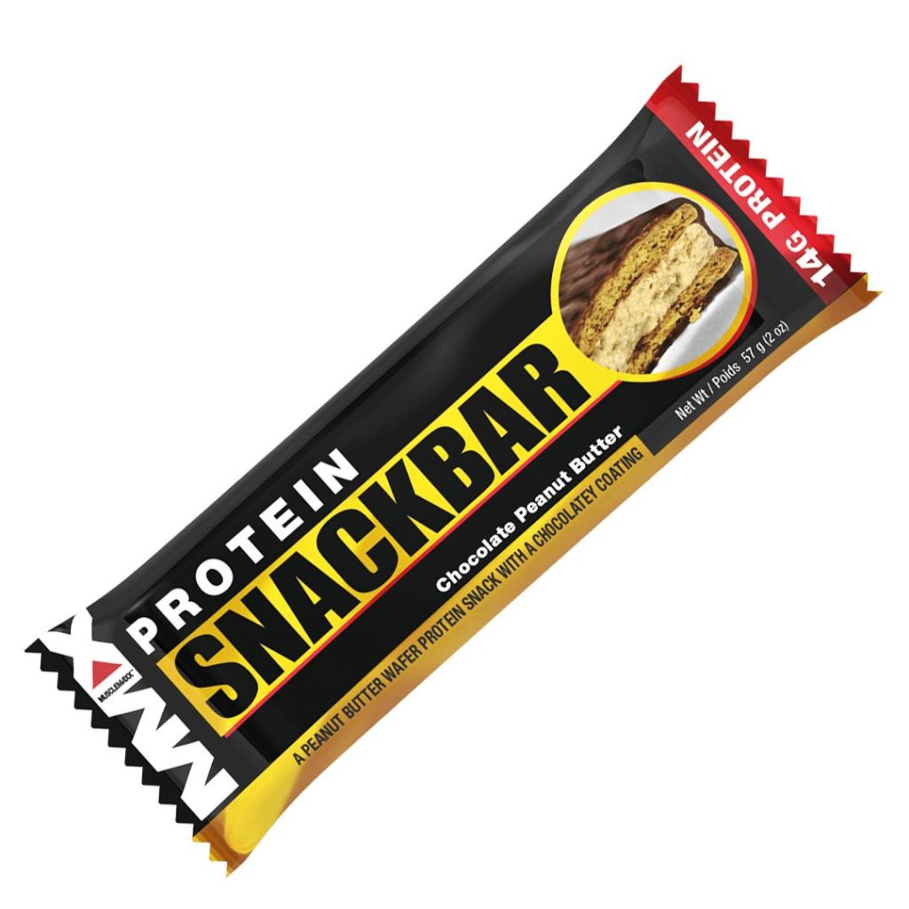 MuscleMaxx, Protein Snackbar, Box of 12 Bars Zone Nutrition