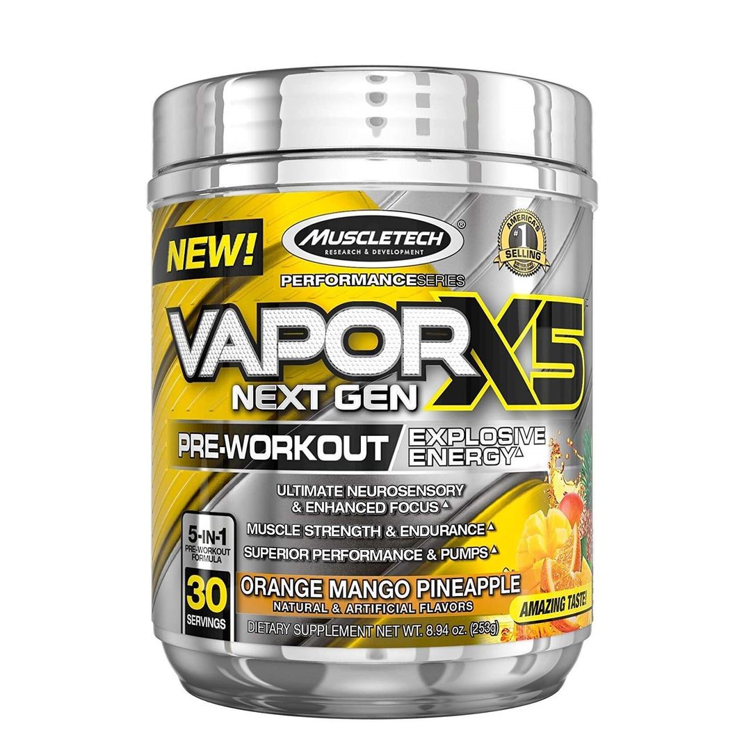 Muscletech Vaporx5 Next Gen Pre Workout 30 Srv Zone Nutrition 