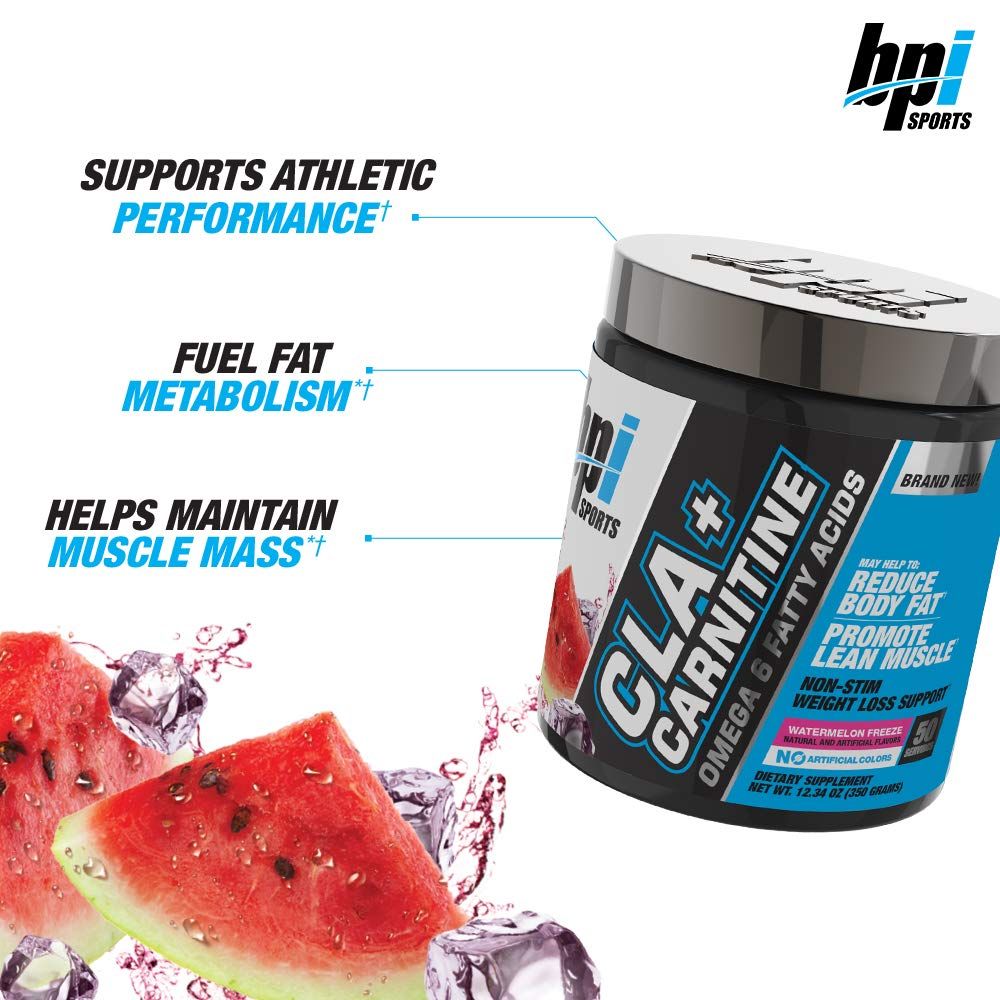BPI Sports, CLA + Carnitine, NonStimulant Weight Loss, 50 Srv Zone