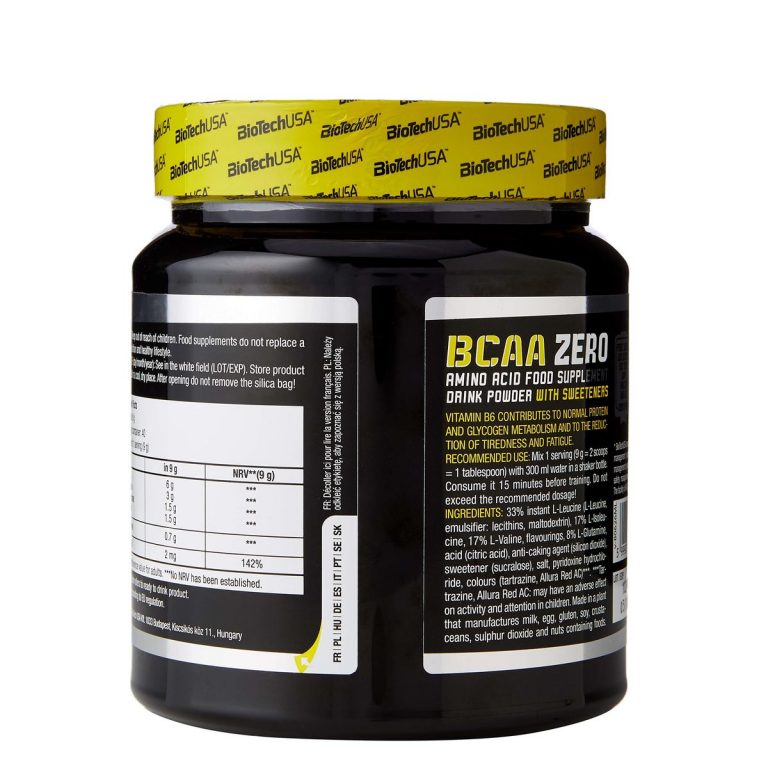 BioTech USA, BCAA Zero, 360g | Zone Nutrition