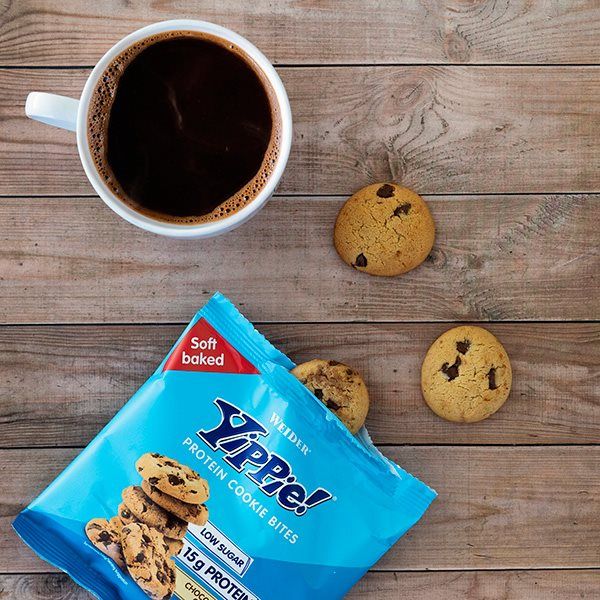 Weider, Yippie! Protein Cookie Bites, 50g Box of 6 Zone Nutrition