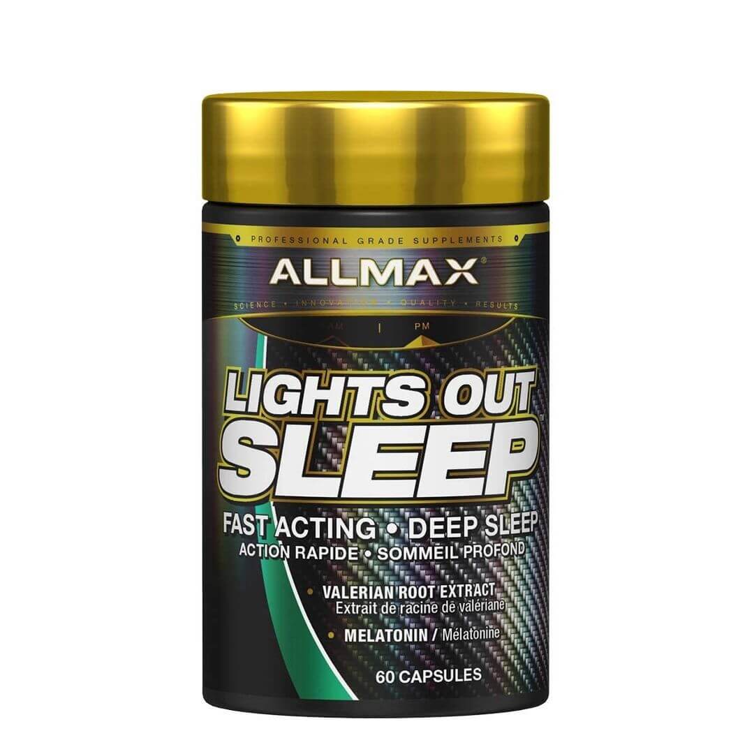 ALLMAX, Lights Out Sleep, 60 Caps Zone Nutrition