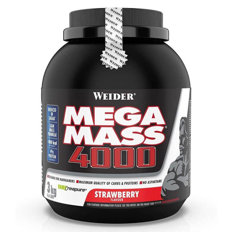 Weider, Mega Mass 4000, 3 kg | Zone Nutrition