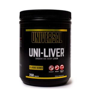 Universal, UNI-LIVER, Argentine Beef Liver Aminos, 250 Tablets