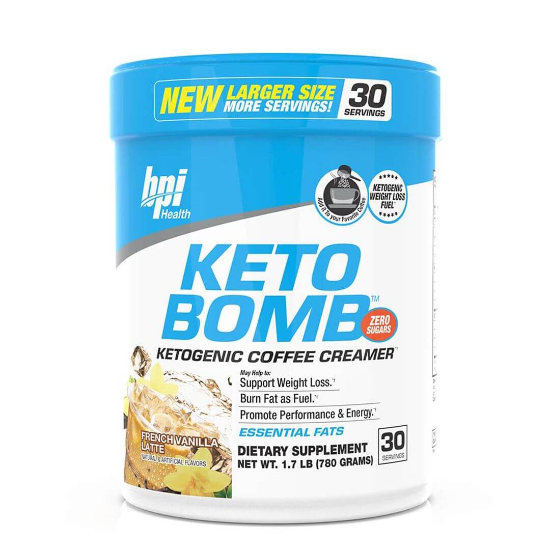 BPI Sports, Keto Bomb, Ketogenic Coffee Creamer Zone Nutrition