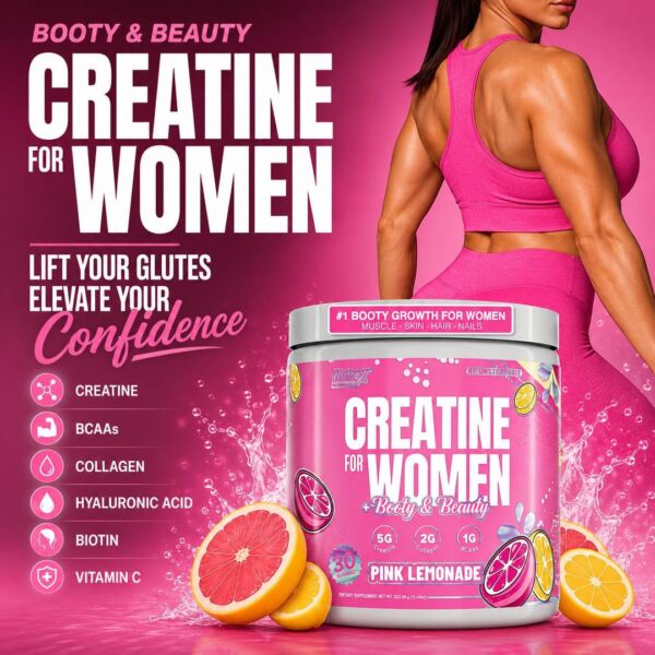 Nutrex Creatine for Women – Booty & Beauty